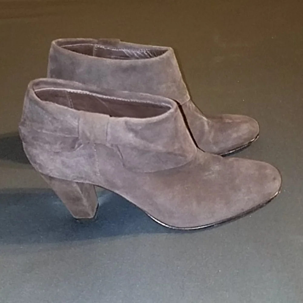 kate spade Brown Suede Ankle Booties